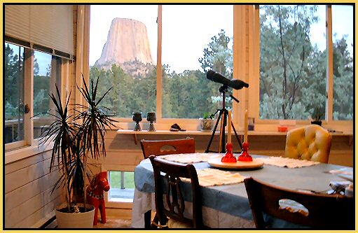 The Sun Room at Devils Tower Lodge Bed & Breakfast