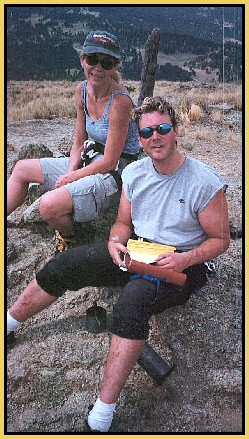 Kat & Mark atop Devils Tower