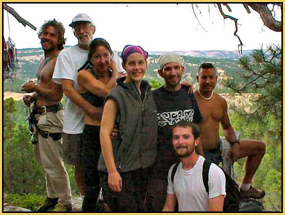 Kama, Patrick and group climbed Devils Tower like True 'Rock' Stars !